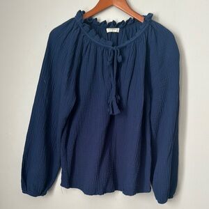 Just living top peasant blouse Size L